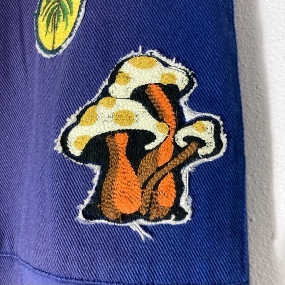 Kimchi Blue distressed and patchwork Scout pants size S - Picture 14 of 16